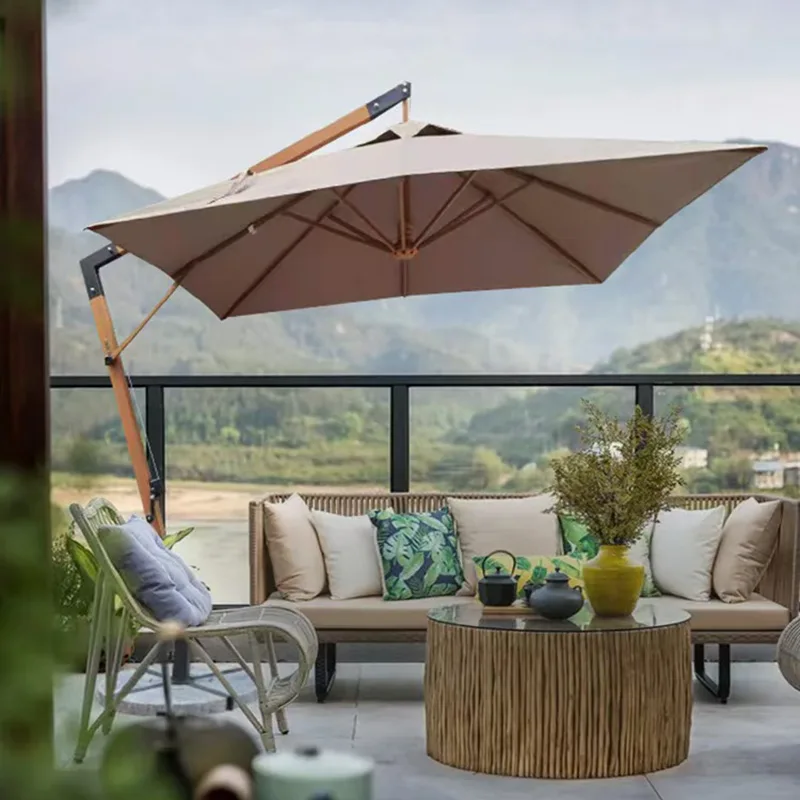 Utendørs hage strand gårdsplass parasol