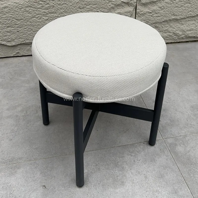 Utendørs firkantet salongbord balkongsett